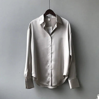 Chemise en Satin de Soie