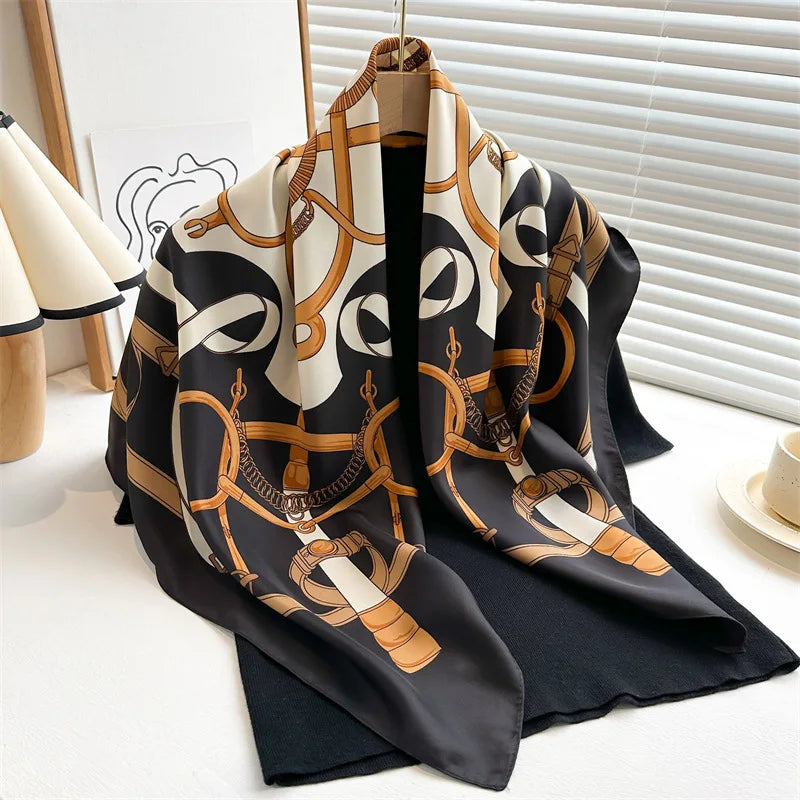 Foulard en Satin de Soie