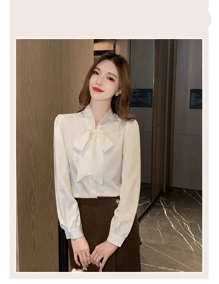 Blouse en Satin de Soie