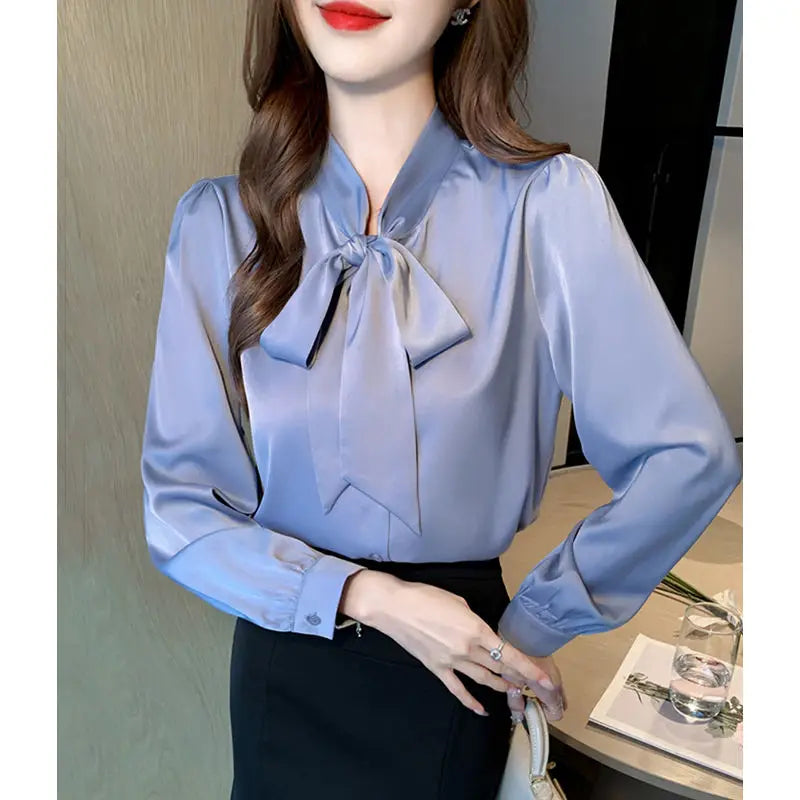 Blouse en Satin de Soie