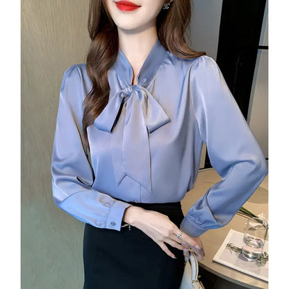 Blouse en Satin de Soie