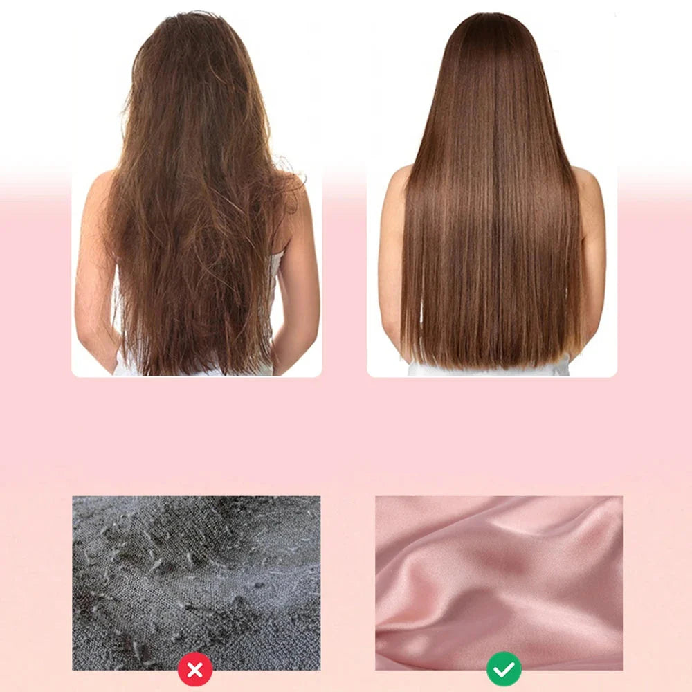 Bonnet en Satin Rose