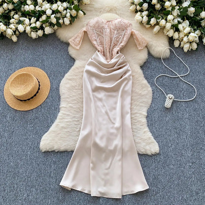 Robe Chic en Satin