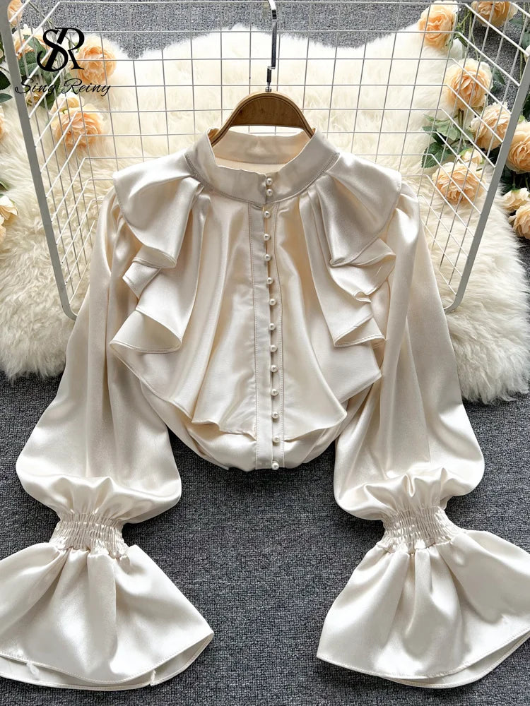 Vintage Satin Blouse