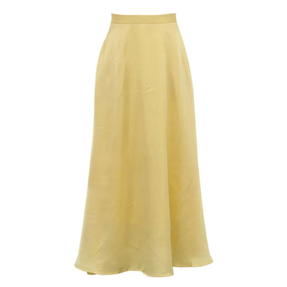 Jupe Satin Jaune