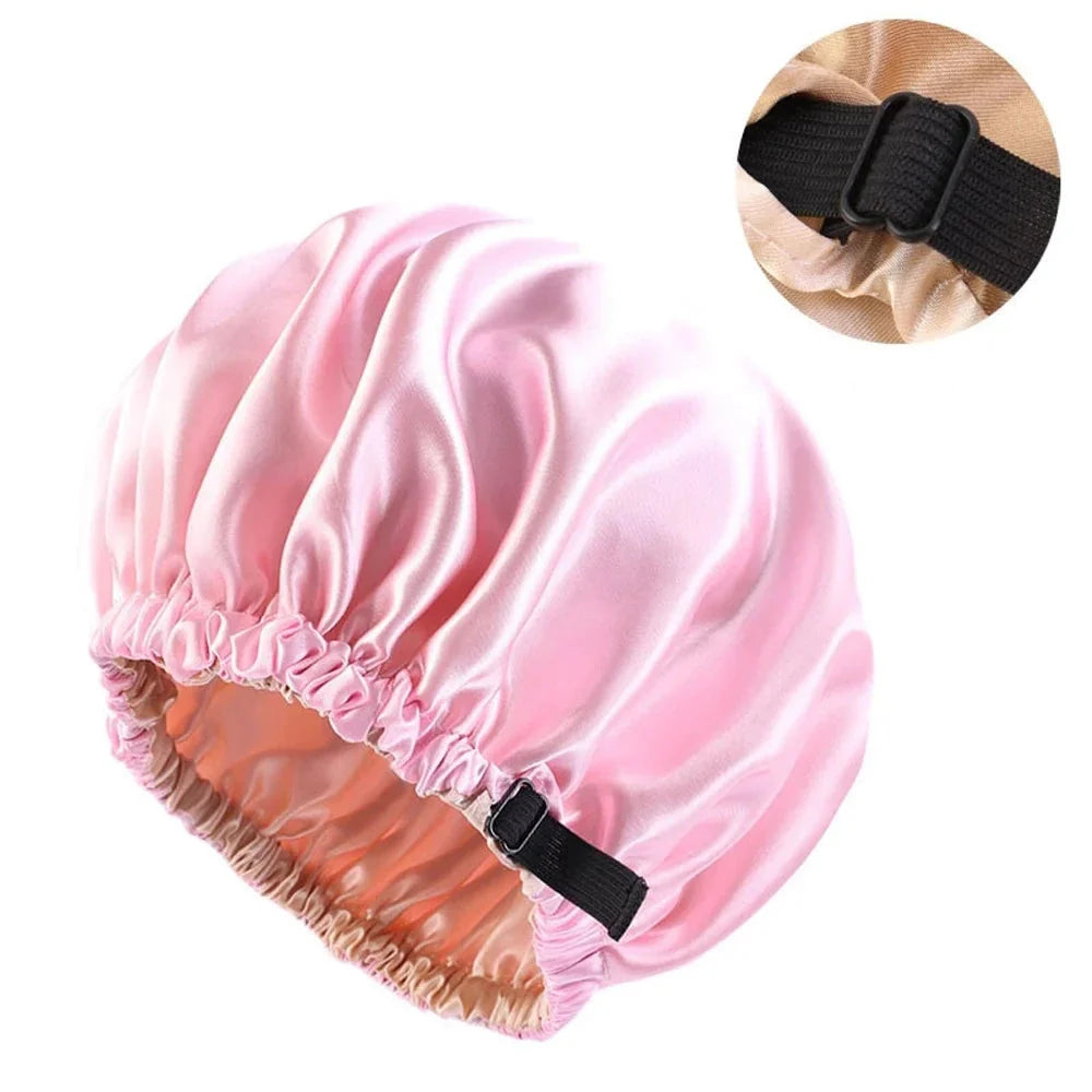 Bonnet en Satin Ajustable – Image 2