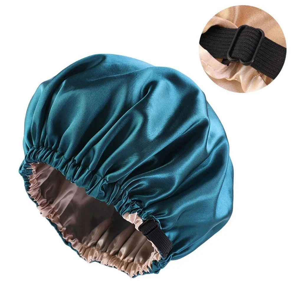 Bonnet en Satin Ajustable – Image 7